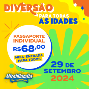 DOM - 29/09/24 - Passaporte Meia-entrada